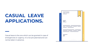 Photo of Casual Leave Application to Principal, Headmaster and Teacher, Samples, Examples and Templates